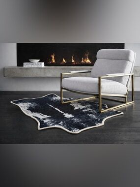 🖤 Luxe Cowhide Style Accent Rugs (Set of 4 Available)🖤 NWT| 2 Styles | 19” x 31”